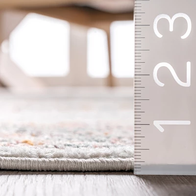 NuLOOM Vintage Medallion Liliana Area Rug 2 NuLOOM Vintage Medallion Liliana Area Rug - Image 2