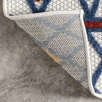 NuLOOM Pennie Moroccan Transitional Indoor/Outdoor Area Rug 6 NuLOOM Pennie Moroccan Transitional Indoor/Outdoor Area Rug - Image 6