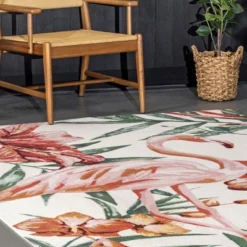NuLOOM Contemporary Floral Stephanie Indoor/Outdoor Patio Area Rug -Nuloom GUEST 46af4c60 c5d7 4d39 b0ed 6bba397edf71