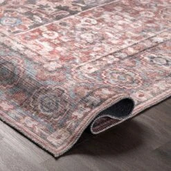 NuLOOM Darcey Machine Washable Traditional Floral Medallion Area Rug -Nuloom GUEST 4806654c a2aa 4658 94d8 4b33075947d2