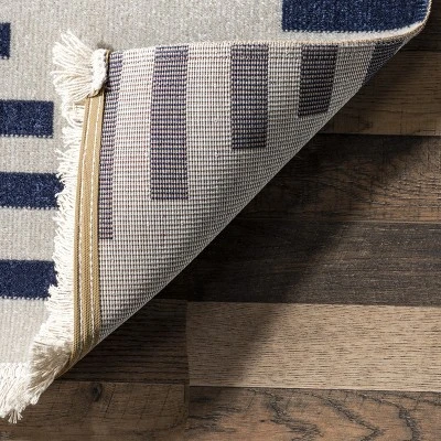 NuLOOM Holly Multi Stripe Indoor/Outdoor Area Rug 6 NuLOOM Holly Multi Stripe Indoor/Outdoor Area Rug - Image 6