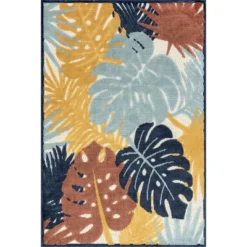 NuLOOM Alannah Tropical Border Indoor/Outdoor Patio Area Rug -Nuloom GUEST 4a118681 800f 4751 a695 010758dfa23c