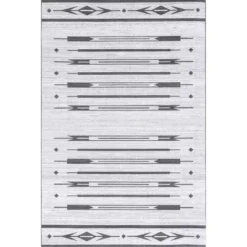 NuLOOM Katia Southwestern Machine Washable Indoor/Outdoor Patio Area Rug -Nuloom GUEST 4b8cba17 8905 40f4 b1e8 65bef4d2f082