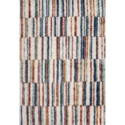 NuLOOM Aimee Banded Stripes Shaggy Area Rug -Nuloom GUEST 4c8a893e d646 4f9b b195 59c41d5e05ea