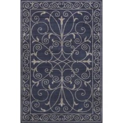 NuLOOM Chara Traditional Vines Machines Washable Indoor/Outdoor Patio Area Rug -Nuloom GUEST 4e25e620 2729 46b4 9b83 31bbe1de52f3