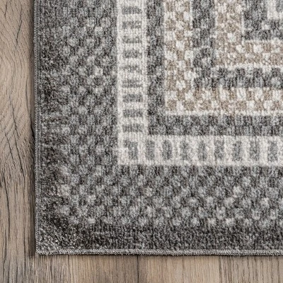 NuLOOM Anya Machine Washable Casual Border Area Rug 4 NuLOOM Anya Machine Washable Casual Border Area Rug - Image 4