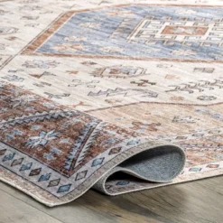 NuLOOM Elowyn Machine Washable Medallion Area Rug 11 NuLOOM Elowyn Machine Washable Medallion Area Rug -Nuloom GUEST 519dfd5e c841 4a4b bef8 2d4e4bed86ea