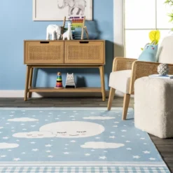 NuLOOM Peaceful Night Machine Washable Kids Area Rug -Nuloom GUEST 51b41838 ab0b 4085 a2ce acbe8315bd2a