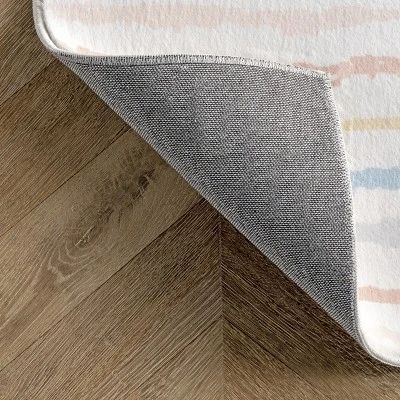 NuLOOM Alise Kids Striped Nursery Or Playroom Area Rug 6 NuLOOM Alise Kids Striped Nursery Or Playroom Area Rug - Image 6