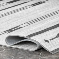 NuLOOM Katia Southwestern Machine Washable Indoor/Outdoor Patio Area Rug -Nuloom GUEST 5241a5d2 2891 4722 9926 a1f69d6e64f8