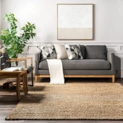 NuLOOM Hand Woven Hailey Jute Rug -Nuloom GUEST 52efb5fc 2eb0 4854 98ba fc747773b6db