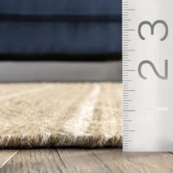 NuLOOM Ella Hand Woven Jute Farmhouse Checkered Flatweave Area Rug -Nuloom GUEST 539e0ce0 fc8d 4dfe bf03 f35cee2db3d3