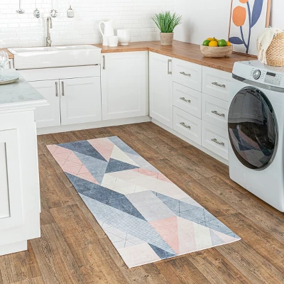 NuLOOM Afton Modern Diamond Machine Washable Area Rug 1 NuLOOM Afton Modern Diamond Machine Washable Area Rug