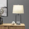 NuLOOM Gloria 20" Polyresin Table Lamp