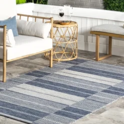 NuLOOM Rayla Striped Blocks Indoor/Outdoor Patio Area Rug 16 NuLOOM Rayla Striped Blocks Indoor/Outdoor Patio Area Rug -Nuloom GUEST 5478b442 9fb3 4ad6 bbd2 a7907df7d4bb