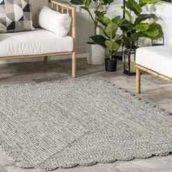 NuLOOM Idina Casual Scalloped Indoor/Outdoor Area Rug -Nuloom GUEST 549f0f5a 63cf 4557 9f26 837349e17afd