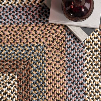 NuLOOM Gwyneth Braided Borders Indoor And Outdoor Patio Area Rug 5 NuLOOM Gwyneth Braided Borders Indoor And Outdoor Patio Area Rug - Image 5