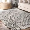 NuLOOM Hand Woven Darlene Tassel Area Rug