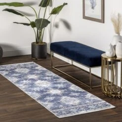 NuLOOM Finley Machine Washable Vintage Distressed Area Rug