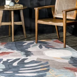 NuLOOM Caprice Floral Jungle Machine Washable Indoor/Outdoor Patio Area Rug -Nuloom GUEST 5ae3d122 0042 463a 9e1c c6e21b8564d4