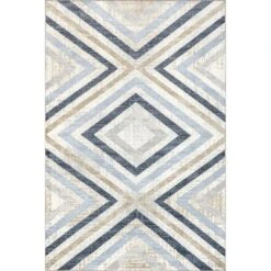 NuLOOM Akari Transitional Diamond Machine Washable Area Rug -Nuloom GUEST 5be606ee 82ce 40de 9375 2d36595d51c1