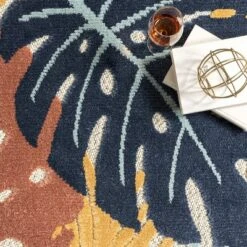 NuLOOM Alannah Tropical Border Indoor/Outdoor Patio Area Rug -Nuloom GUEST 5ead4419 4119 40b3 8145 8ee569b4f1c6