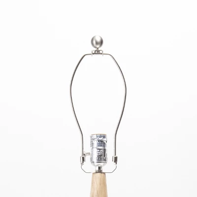 NuLOOM Torrance Ceramic 28" Table Lamp Lighting - Light Taupe 28" H X 15" W X 15"D 4 NuLOOM Torrance Ceramic 28" Table Lamp Lighting - Light Taupe 28" H X 15" W X 15"D - Image 4