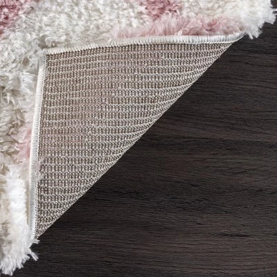 NuLOOM Nelda Trellis Kids Shag Area Rug 6 NuLOOM Nelda Trellis Kids Shag Area Rug - Image 6