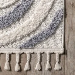 NuLOOM Adette Abstract Swirl Kids Tassel Area Rug -Nuloom GUEST 6c0d9b13 4baf 45e2 8282 bb239cfceaa9