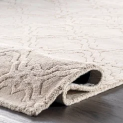 6'x9' Hand Tufted Wilhelmina Area Cream - NuLOOM 10 6'x9' Hand Tufted Wilhelmina Area Cream - NuLOOM -Nuloom GUEST 6d8fb6fb 18c6 4cb0 b22b 5c92fcb06874