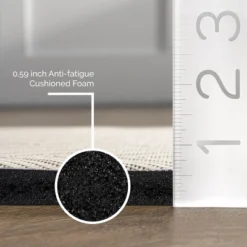 NuLOOM Casual Herringbone Anti Fatigue Kitchen Or Laundry Room Comfort Mat 9 NuLOOM Casual Herringbone Anti Fatigue Kitchen Or Laundry Room Comfort Mat -Nuloom GUEST 6db290e8 6fa8 4184 baff e8f7222f78f0