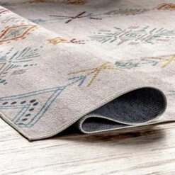 NuLOOM Kiya Machine Washable Moroccan Global Geometric Area Rug 11 NuLOOM Kiya Machine Washable Moroccan Global Geometric Area Rug -Nuloom GUEST 6df83602 32e8 44e9 bccf 5530004b3669