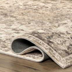 Vintage Verdell Medallion Area Rug Beige - NuLOOM -Nuloom GUEST 7018b5c7 701f 4369 8bec 0538154ea368