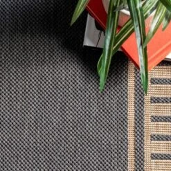 NuLOOM Asha Simple Border Indoor/Outdoor Area Rug -Nuloom GUEST 705e9914 4b50 4b48 bf3e 6fe27f9ae896