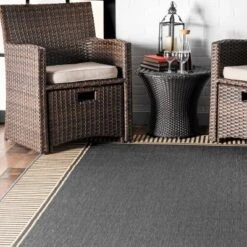 NuLOOM Asha Simple Border Indoor/Outdoor Area Rug -Nuloom GUEST 717a4426 71d0 446e a8ad ec18a1117bd2