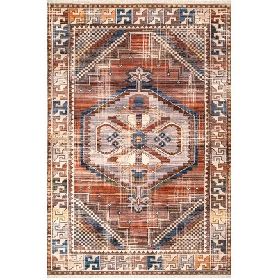 NuLOOM Vintage Deborah Tassel Area Rug 6 NuLOOM Vintage Deborah Tassel Area Rug - Image 6