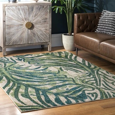 NuLOOM Cali Abstract Floral Area Rug 1 NuLOOM Cali Abstract Floral Area Rug