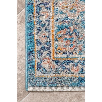 NuLOOM Brynn Petalled Medallion Area Rug 2 NuLOOM Brynn Petalled Medallion Area Rug - Image 2