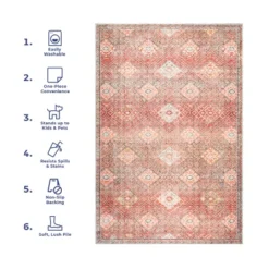 NuLOOM Serenity Machine Washable Diamond Trellis Area Rug 25 NuLOOM Serenity Machine Washable Diamond Trellis Area Rug -Nuloom GUEST 7392ab4e db30 4ed6 a374 b42b87509b5c