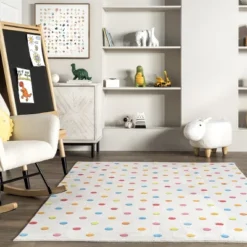 NuLOOM Ilse Colorful Dots Machine Washable Kids Area Rug 15 NuLOOM Ilse Colorful Dots Machine Washable Kids Area Rug -Nuloom GUEST 74f168d9 54fc 43c5 8346 a862ca67f361