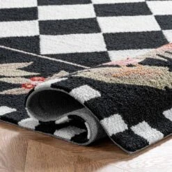 Angla Rooster Kitchen Area Rug Black - NuLOOM -Nuloom GUEST 75c2ee72 4de1 4d8f a64d 8728cd05ba26