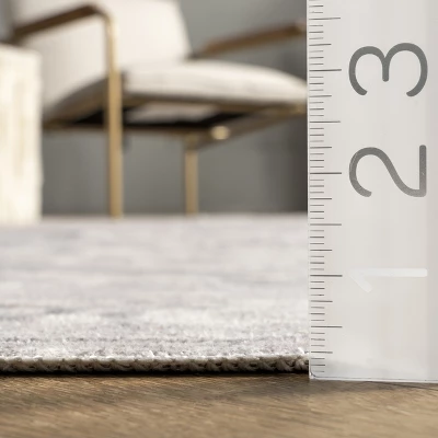 NuLOOM Brielle Machine Washable Vintage Medallion Area Rug 2 NuLOOM Brielle Machine Washable Vintage Medallion Area Rug - Image 2