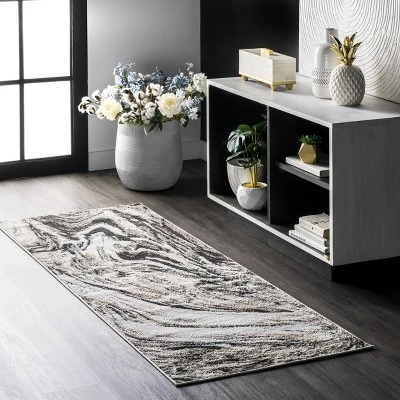 NuLOOM Drea Marble Abstract Area Rug 1 NuLOOM Drea Marble Abstract Area Rug