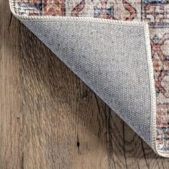 NuLOOM Desna Machine Washable Faded Vintage Area Rug -Nuloom GUEST 7c10cd91 5f45 41c3 a9ee 74d880d14e8e