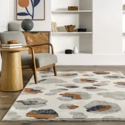 NuLOOM Transitional Leopard Fringe Area Rug -Nuloom GUEST 7db7995d 4120 4bfb ada9 e70702eeafea