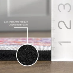 NuLOOM Vintage Medallion Anti Fatigue Kitchen Or Laundry Room Comfort Mat -Nuloom GUEST 7ffc39e2 51a8 4f3f b7cf 4309c40a9cf4