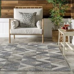 NuLOOM Gale Geometric Indoor/Outdoor Patio Area Rug -Nuloom GUEST 8361fbf8 b081 4830 81d3 44a1932ef010