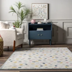 NuLOOM Isabela Colorful Pebbles Kids Area Rug -Nuloom GUEST 85203c4d 065d 4be7 8309 e224f4b754e0