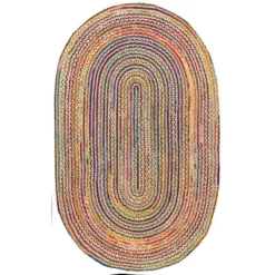 NuLOOM Aleen Bohemian Cotton/Jute Area Rug -Nuloom GUEST 864fdfc8 3cb5 48a7 b6c7 700c862ffc6c