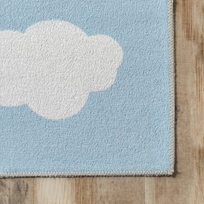 NuLOOM Lilia Machine Washable Kids Cloud Area Rug 4 NuLOOM Lilia Machine Washable Kids Cloud Area Rug - Image 4